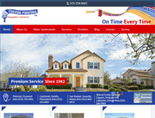 Tablet Screenshot of custompaintinginc.com